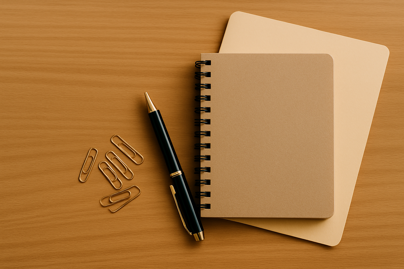 Notebooks with pen and paperclips — Wingman Conveyancing in Arnhem Land, NT