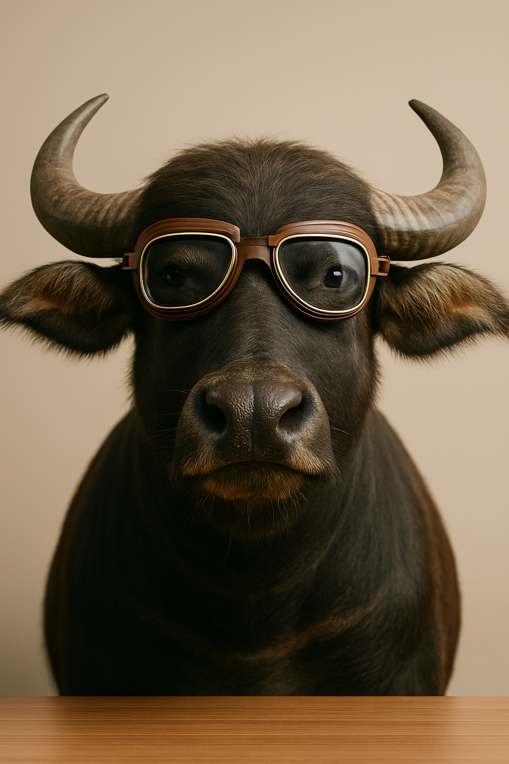 A Buffalo with Goggles— Wingman Conveyancing in Woodroffe, NT