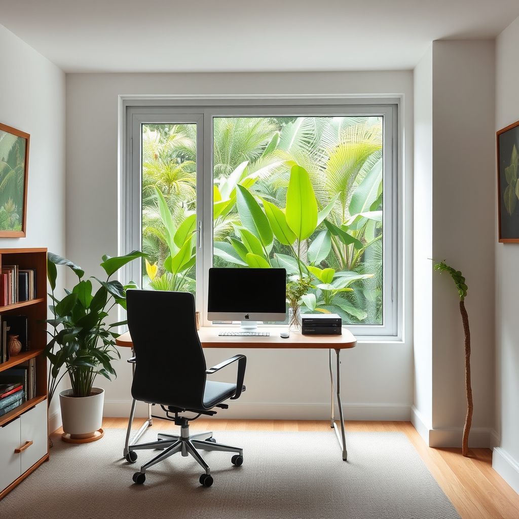 A Office with a Chair, Desk and Computer— Wingman Conveyancing in Palmerston, NT