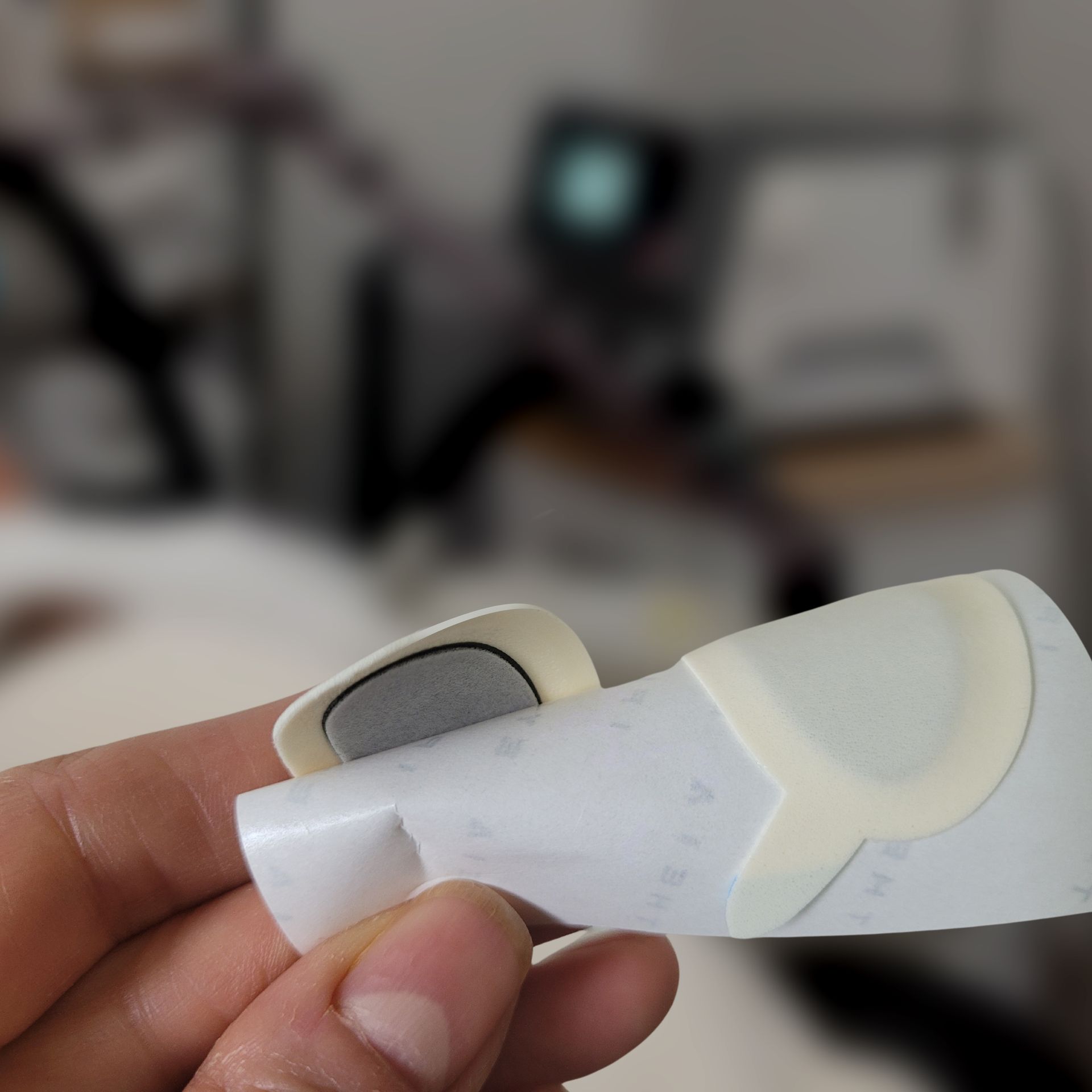 A disposable eye shield for Laser applications