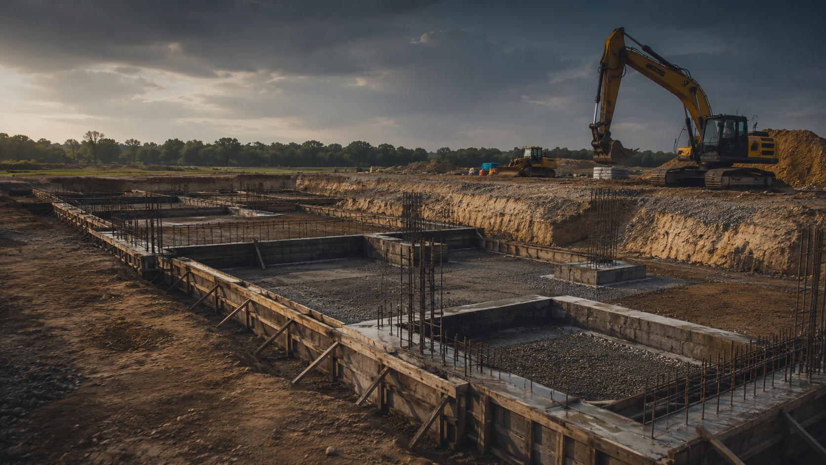Foundation works by Carter Civils