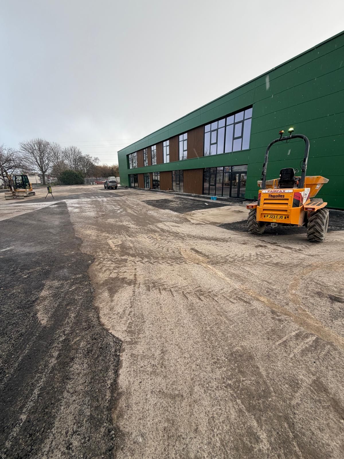 Carter Civils site clearance and ground preparation works on a UK construction site
