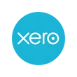 Xero logo: white