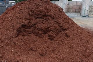 Red Mulch (closeup) — Paver World — Freehold, NJ