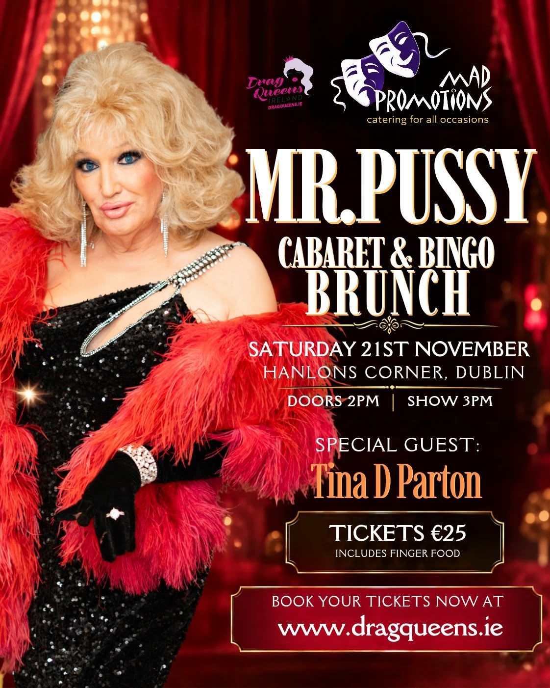 Mr Pussy Cabaret & Bingo Brunch