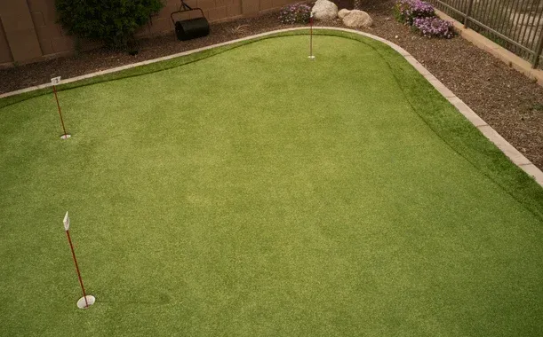 backyard putting green benefits pinehurst nc