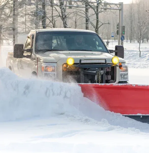 commercial snow removal process in pinehurst nc
