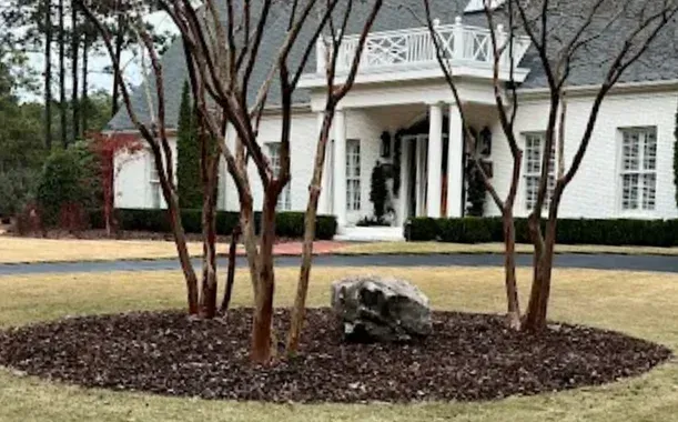 decorative boulders installations in pinehurst nc