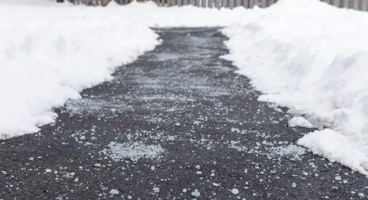 deicing and salting southern pines