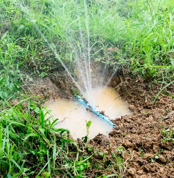 irrigation leak detection process pinehurst nc
