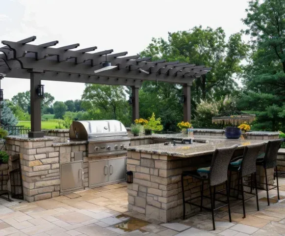 outdoor kitchen builders pinehurst nc