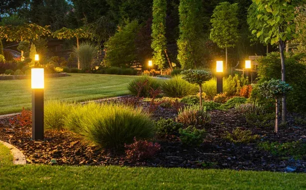outdoor lighting installation in pinehurst nc