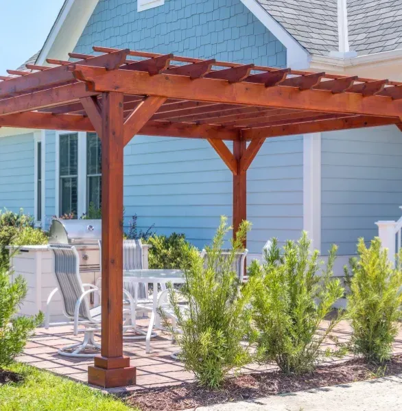 pergola installation in pinehurst nc