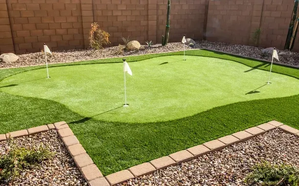 professional putting green installation pinehurst nc
