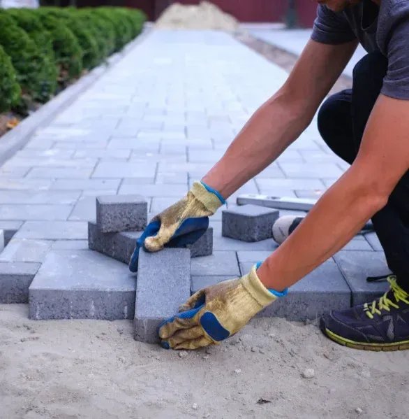 walkway installation process in pinehurst nc