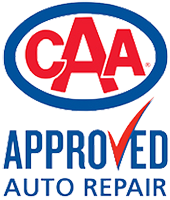 CAA logo: Red