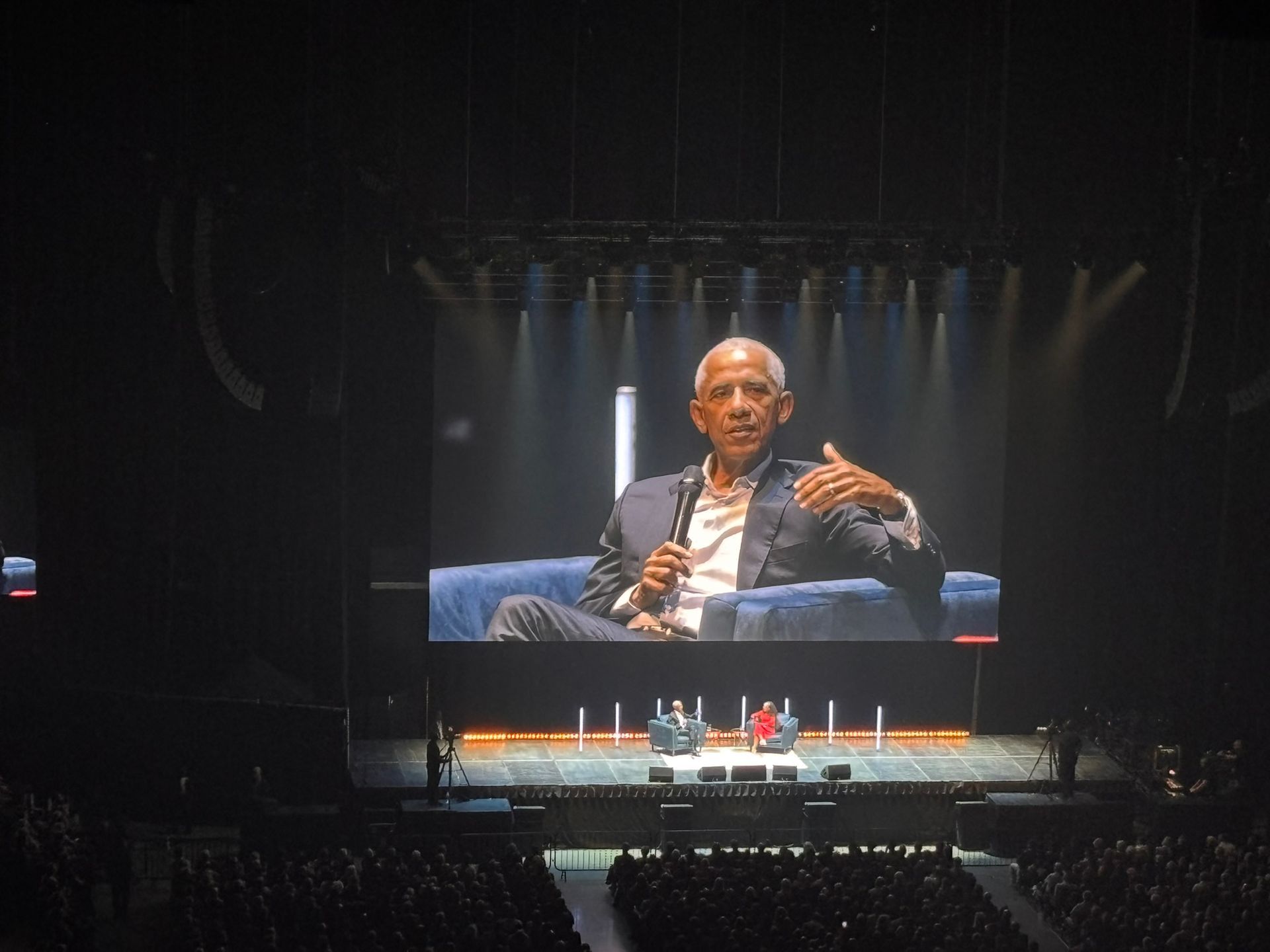 Barack Obama at Manchester’s Co-op Live