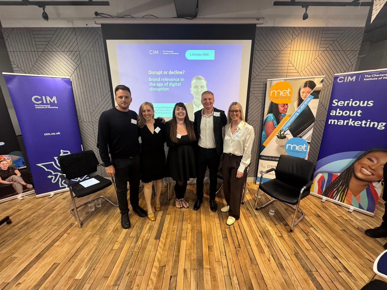 CIM Yorkshire’s Leeds Digital Festival panel on brand relevance, customer focus and partnerships