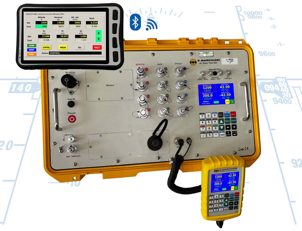 DMA MPS50 RVSM 4 Channel Air Data Test Set