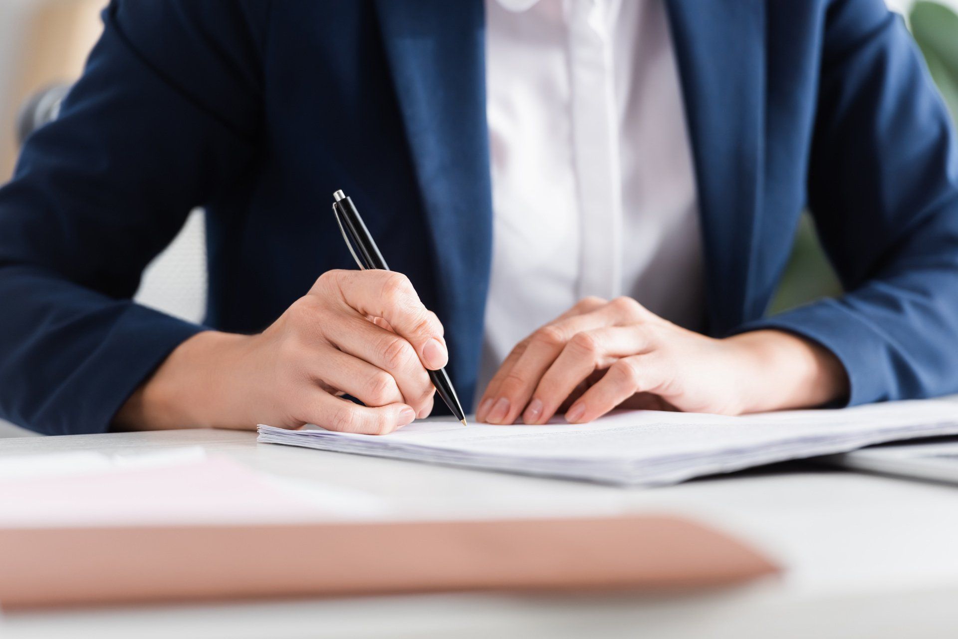 Signing documents