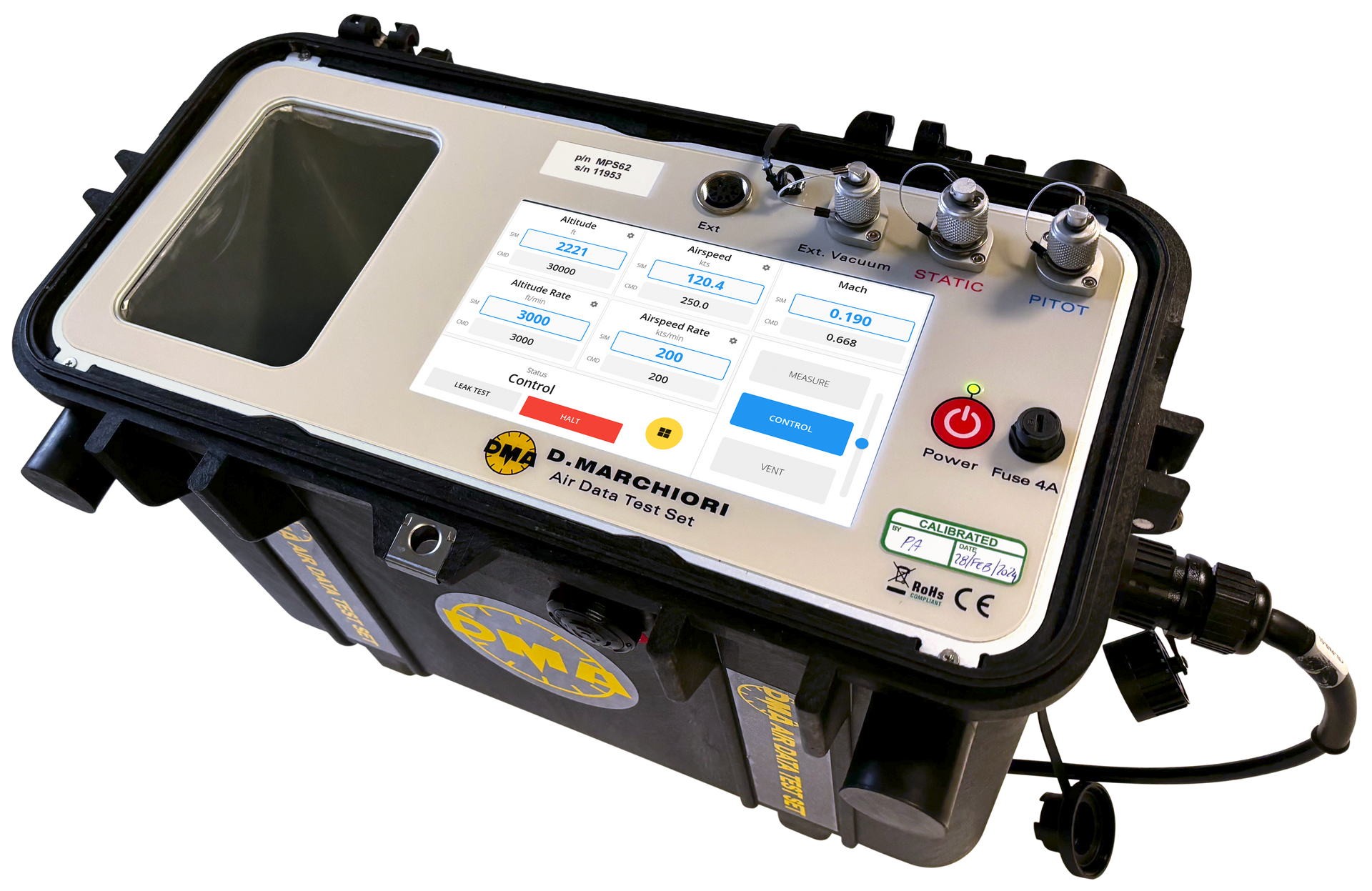 DMA MPS62 RVSM Air Data Test Set