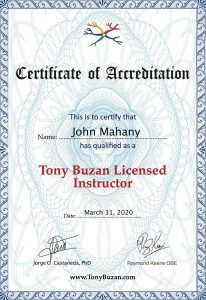 Certificate-John-Mahany