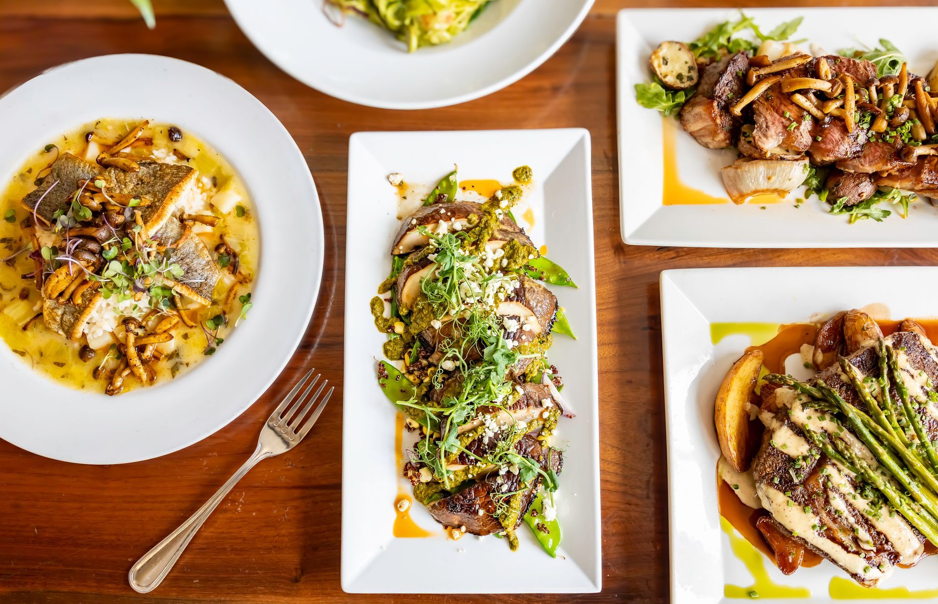 Gourmet Dishes at the Mill Kitchen & Bar