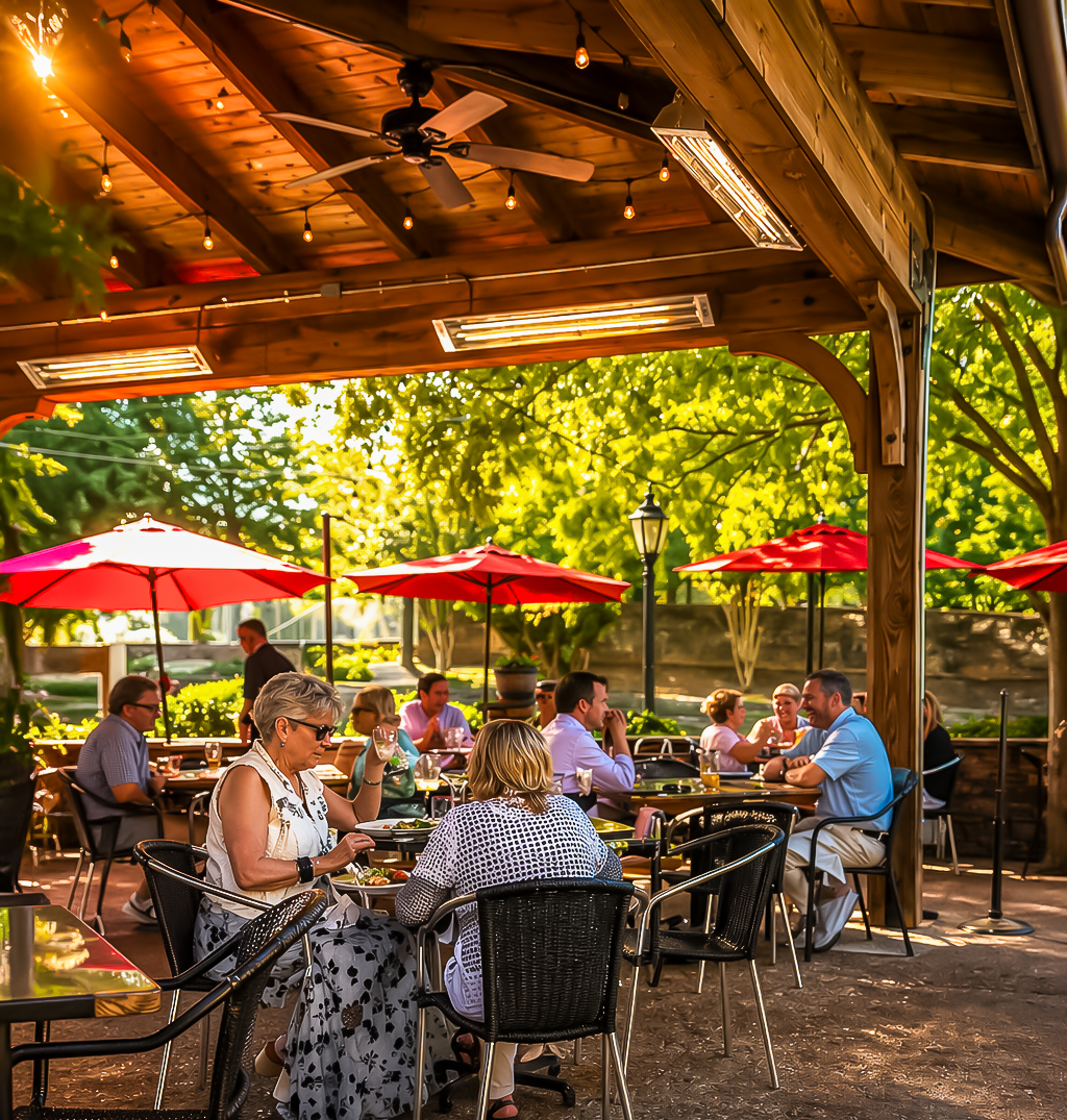Outdoor Patio at The Mill Kitchen & Bar