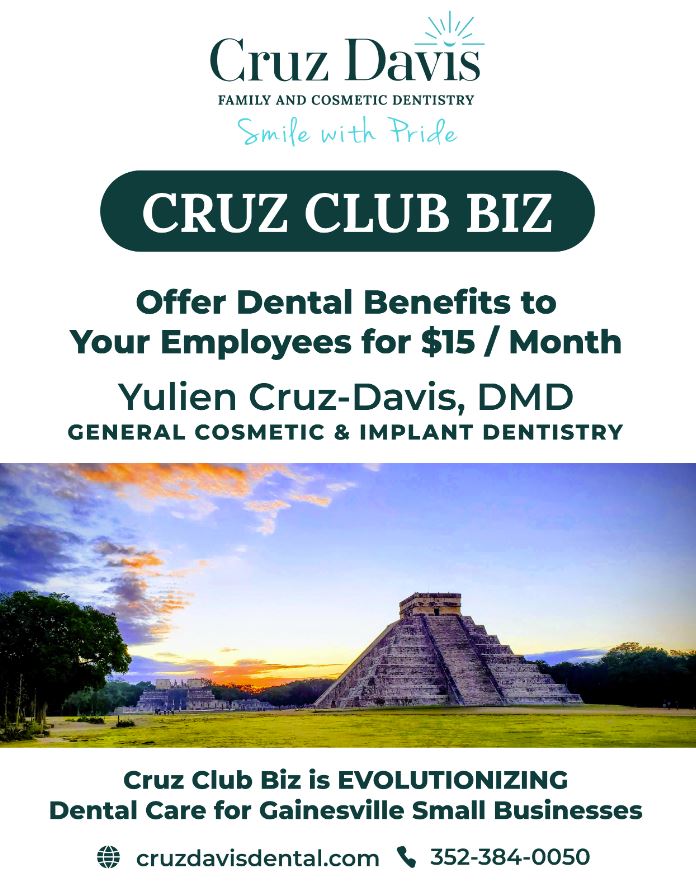 Cruz Davis Dental Ad
