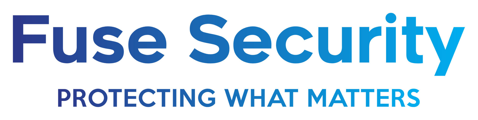 Fuse Security logo: blue text on a white background. It says 