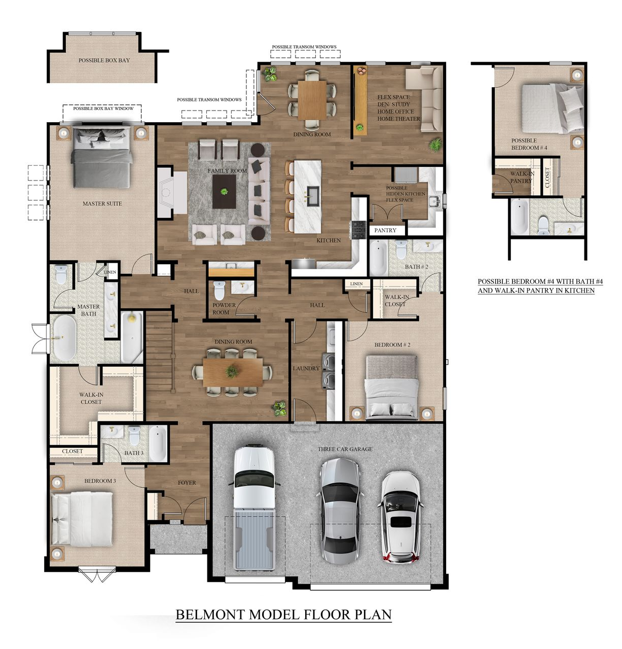 Floor plan of
