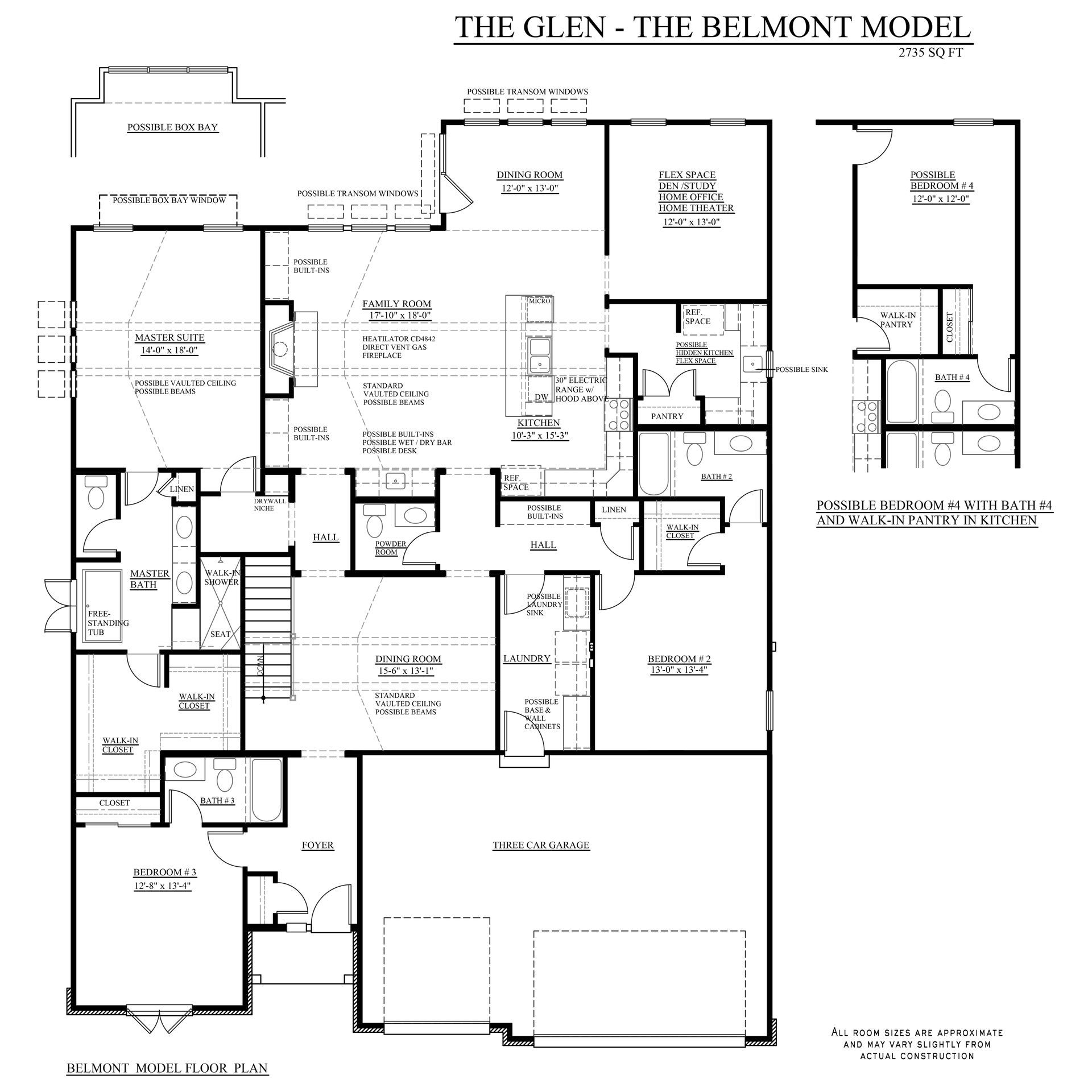 Floor plan of