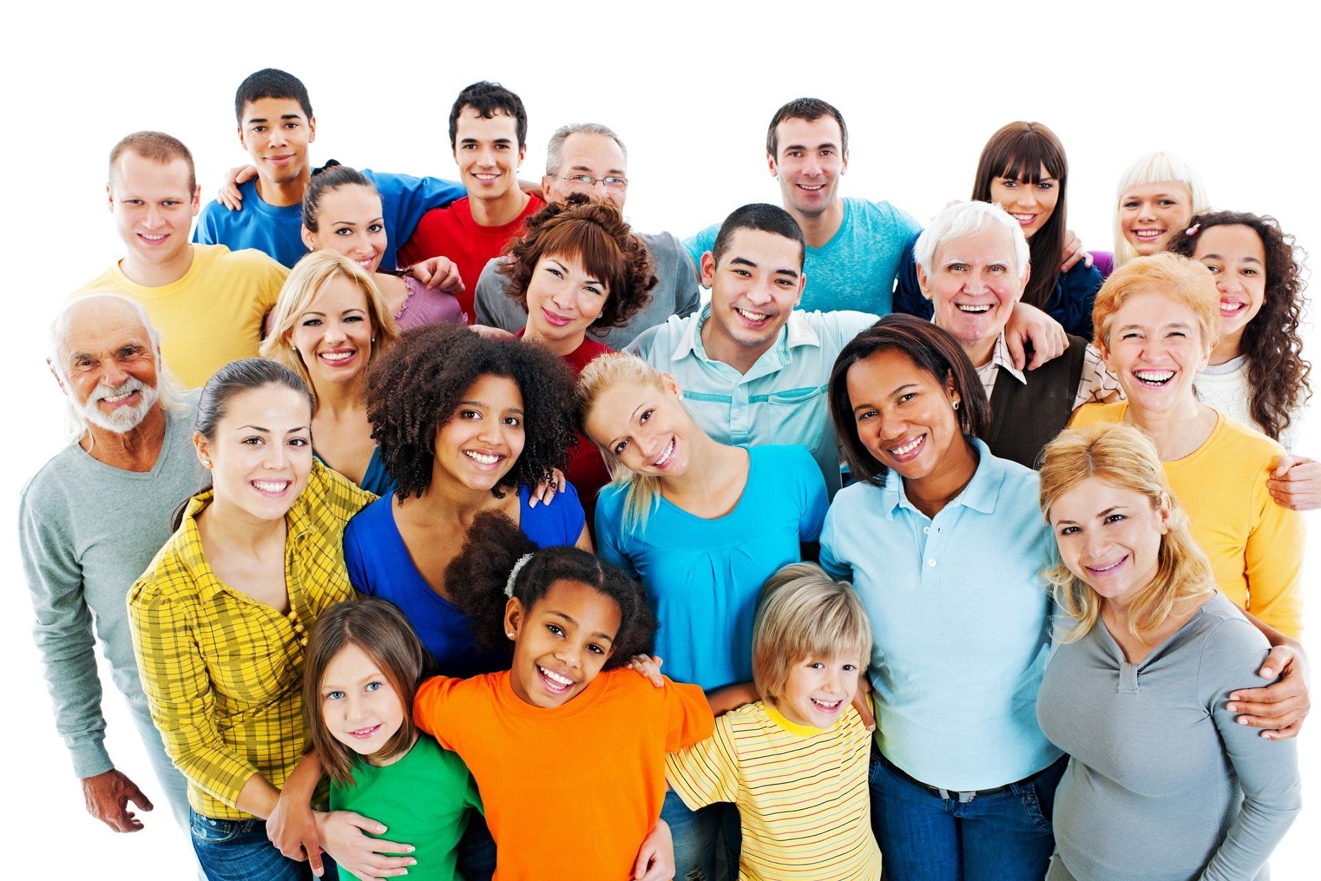 Diverse Group of Dental Patients — Hammond, LA — Dental Care Associates