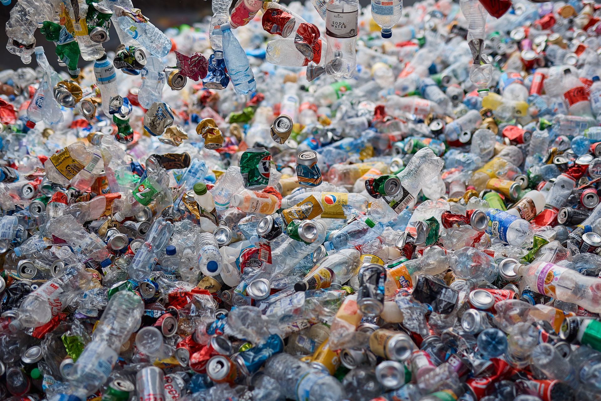 A Group Of Plastic Bottles And Plastic Containers — North Queensland Recycling Agents In Bungalow, QLD