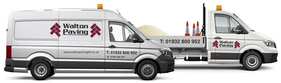 Driveway and Patio Specialists Walton Paving Limited of Walton-on-Thames work throughout north west Surrey