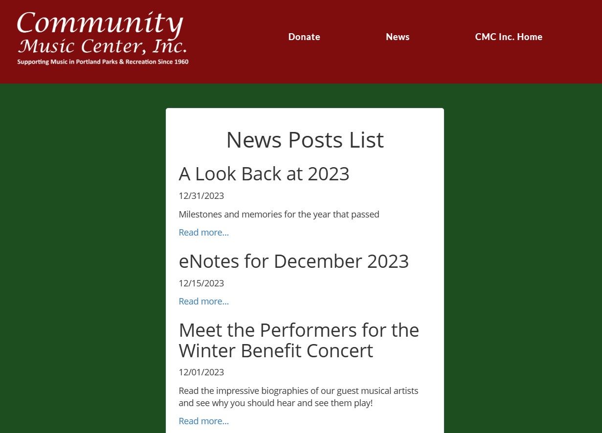Legacy New Posts