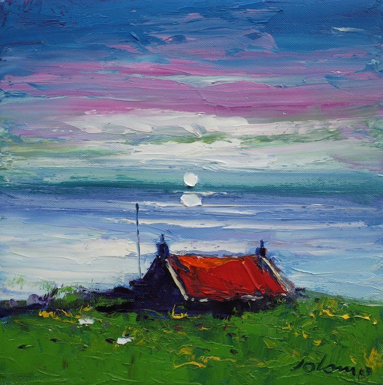 A Super Moon, Loch Gruinart, Isle of Isla