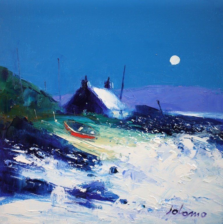 Beached Boat, Westport, Kintyre
