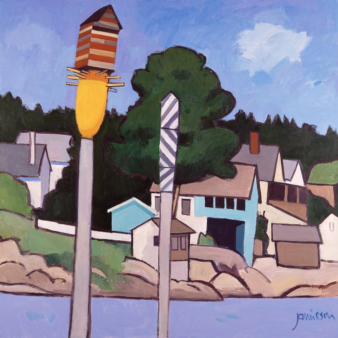 Landing Posts, Maine