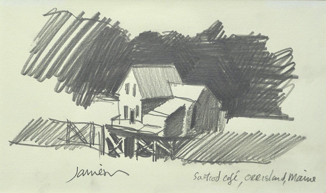 Salt Cod Café, Orr Island, Maine