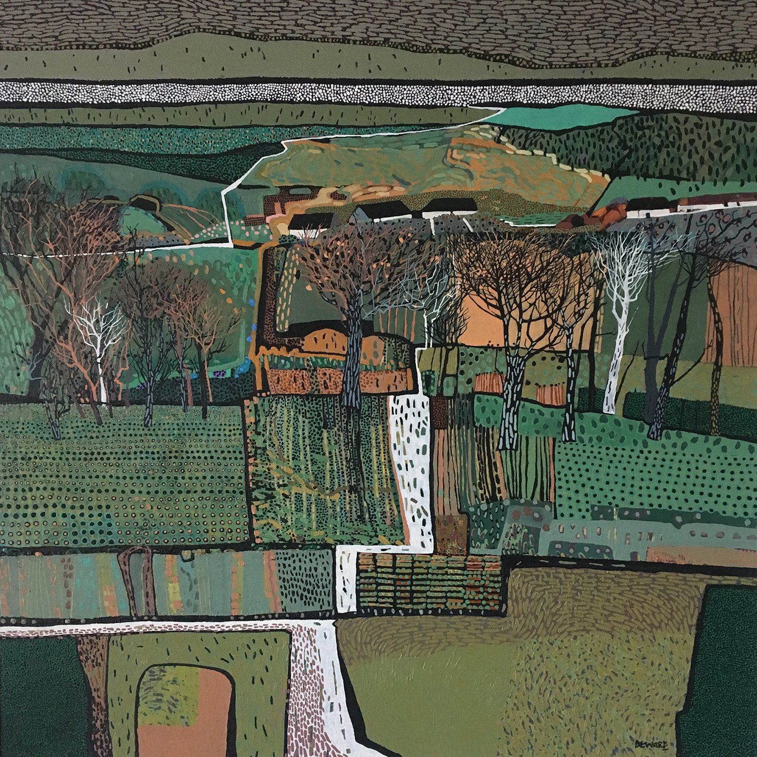 Homelands, Carol Dewart PAI RSW Homelands, Carol Dewart PAI RSW