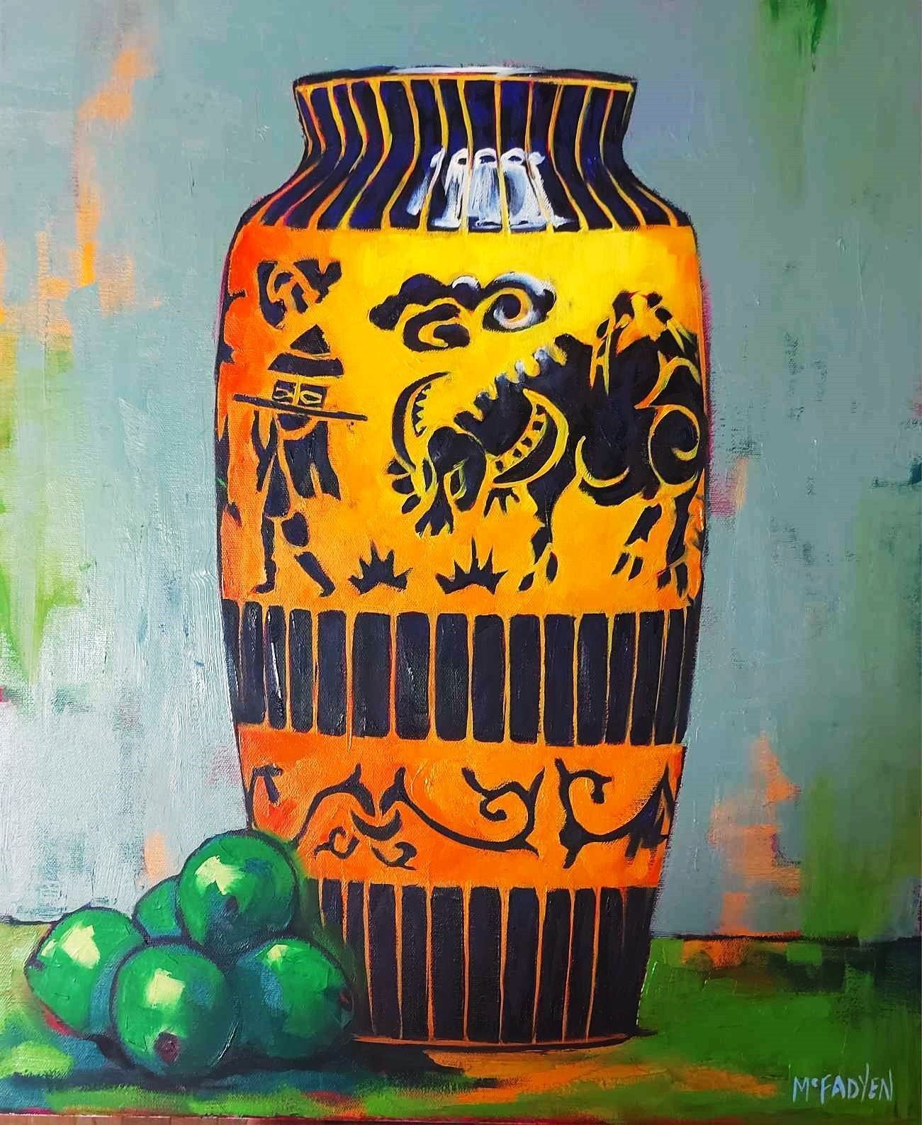 Et Nature Morte, Citron Vert
Oil on canvas, 50x60cm
£1,800