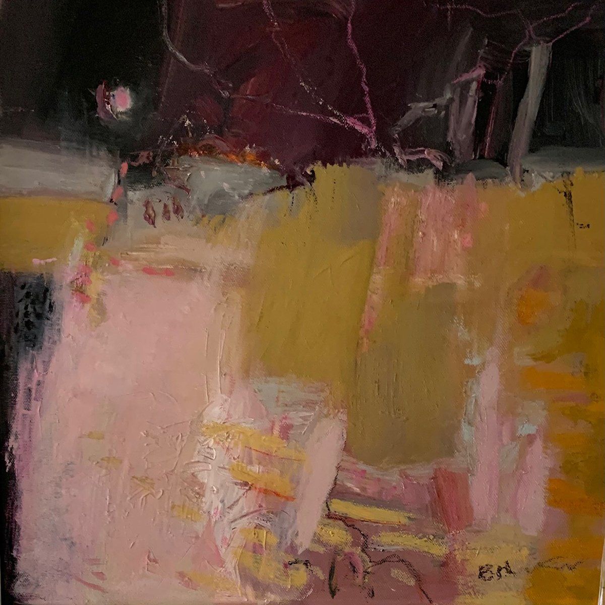 Pink in a Landscape by Bridget Hunter Pink in a Landscape by Bridget Hunter