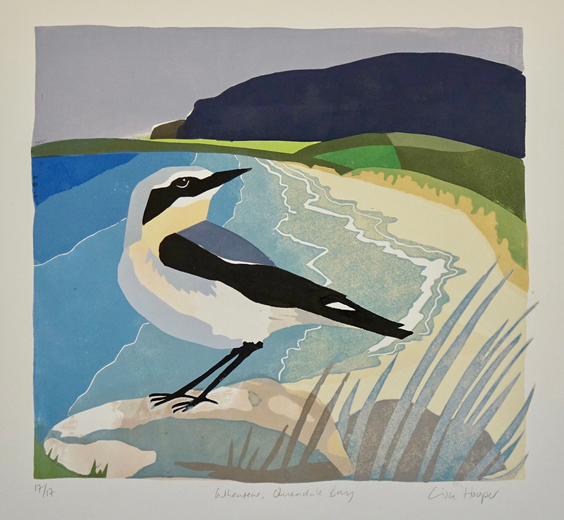 Wheatear by Lisa Hooper