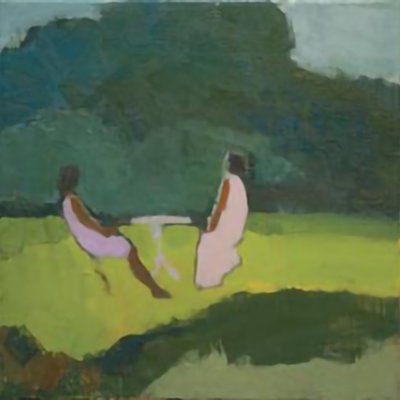 Summer Garden by Michael Clark RSW PAI