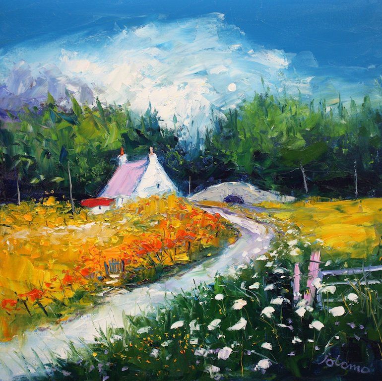 The Road to the Tayinloan Ferry, Kintyre