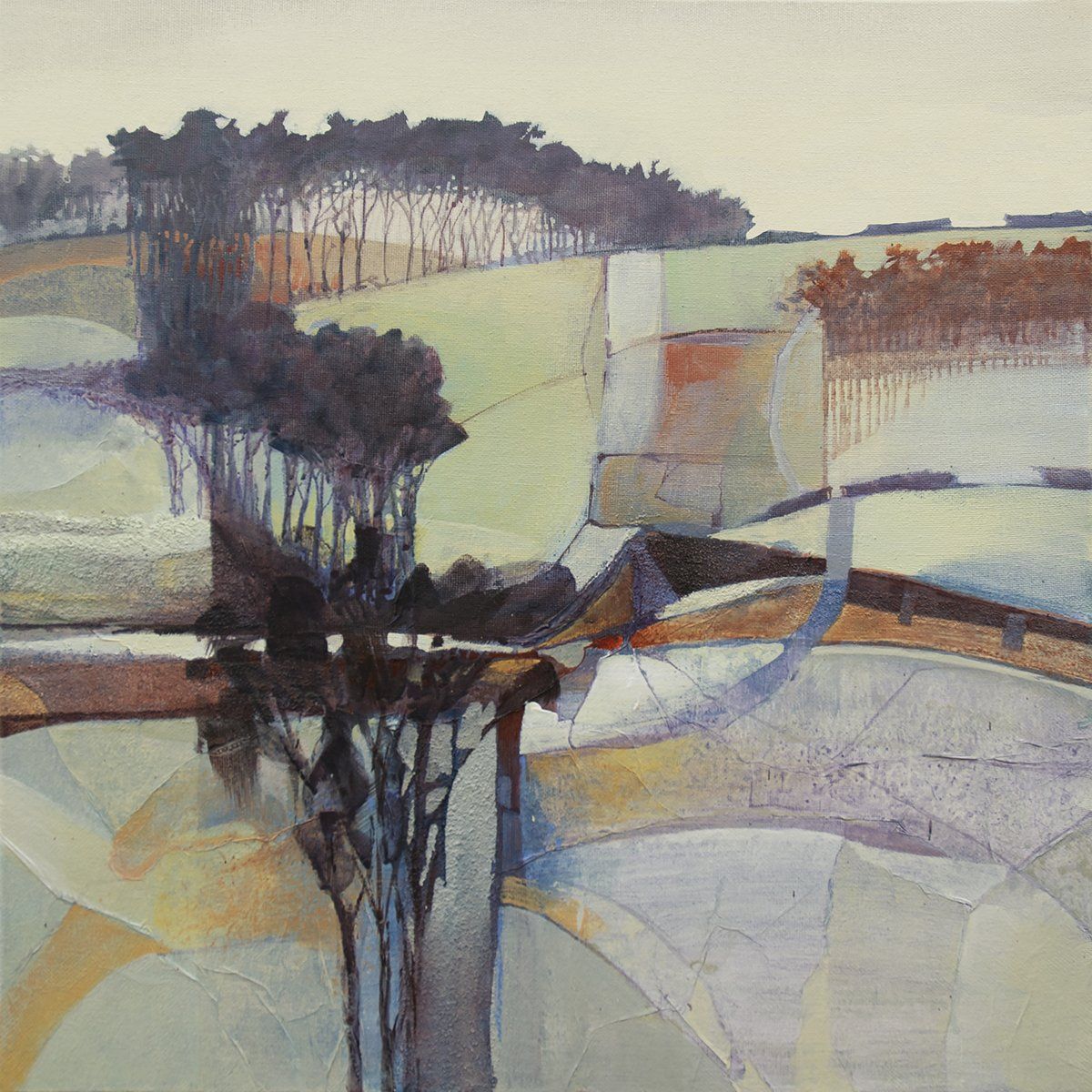 Tree Line, Carrick Hills, Ayrshire by John MacDonald Tree Line, Carrick Hills, Ayrshire by John MacDonald