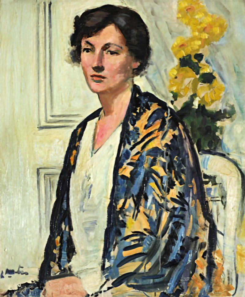 ‘Mrs. R.C. Roy’ by George Leslie Hunter (1879-1931) ‘Mrs. R.C. Roy’ by George Leslie Hunter (1879-1931)