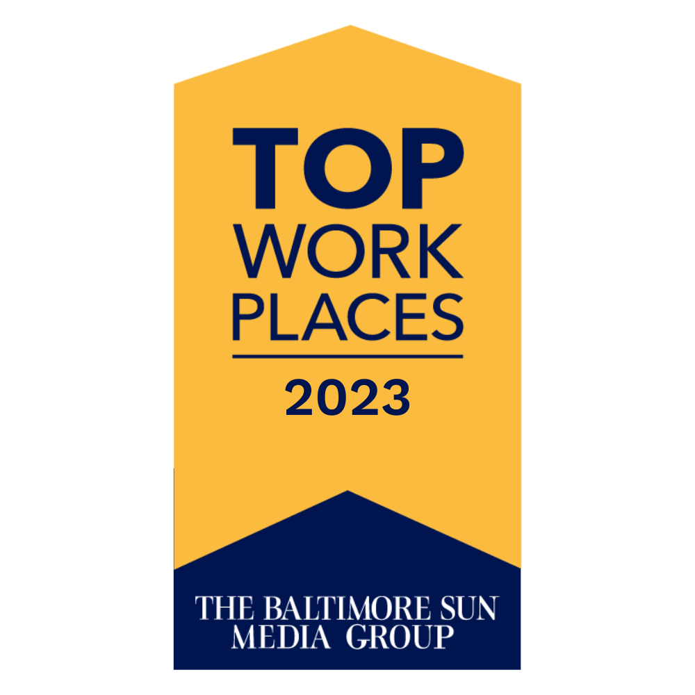 Baltimore Media Top Workplaces 2023 award ribbon