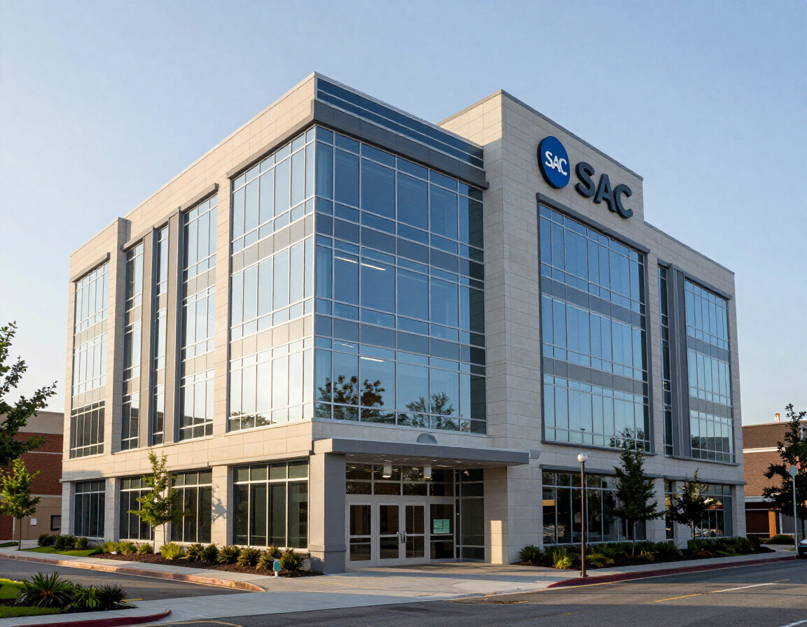 SAC multi-story office building exterior